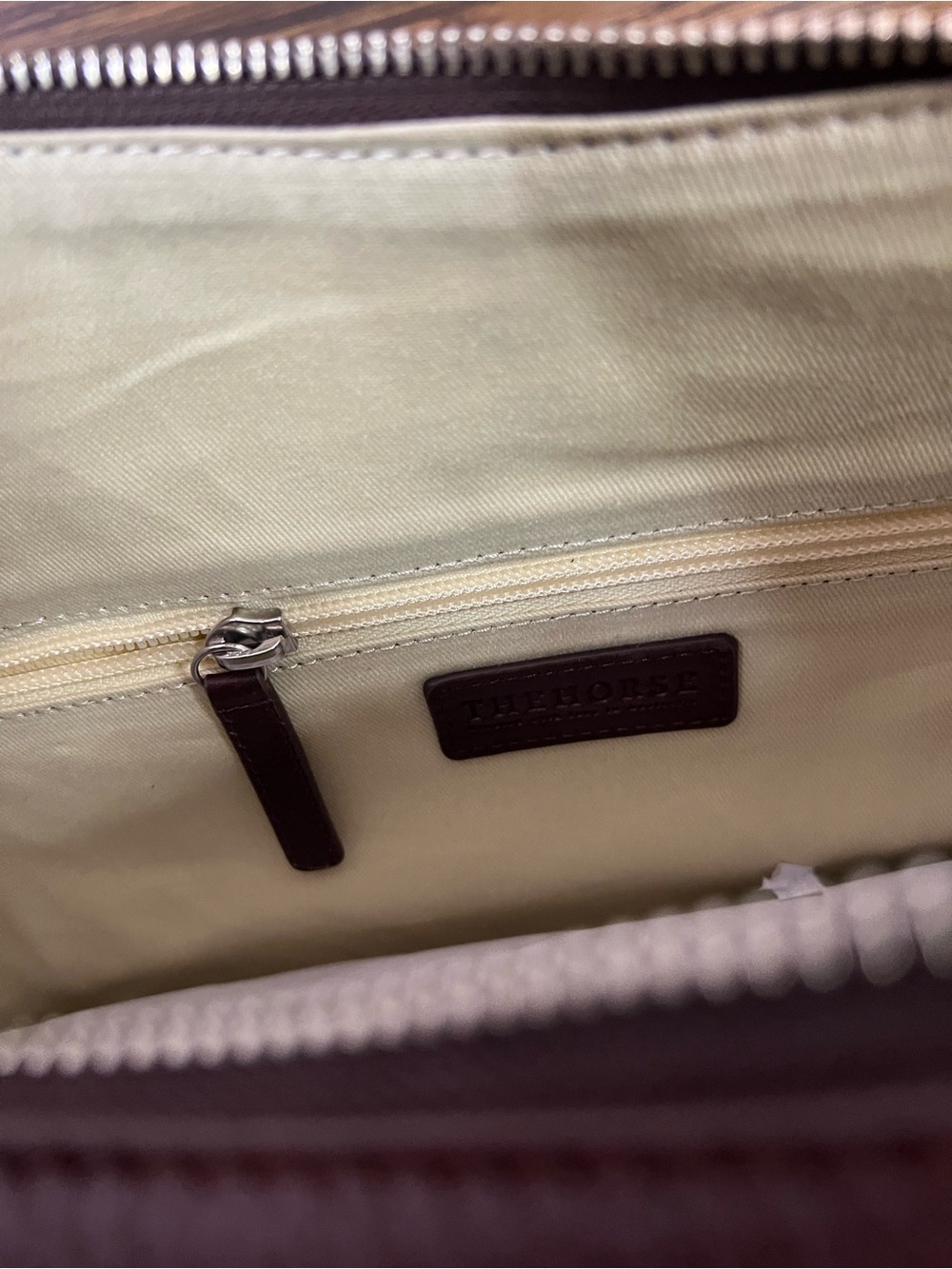 The Horse Lottie Brown Leather Shoulder Bag - Picture 12 of 16